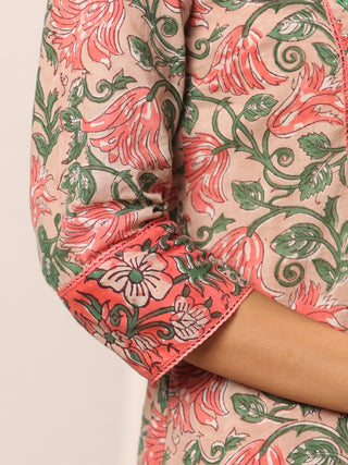 Fiza Manal Set Of Straight Kurta Salwar Pants Dupatta