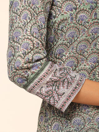 Harit Prerna Set Of Kurta Pant Dupatta