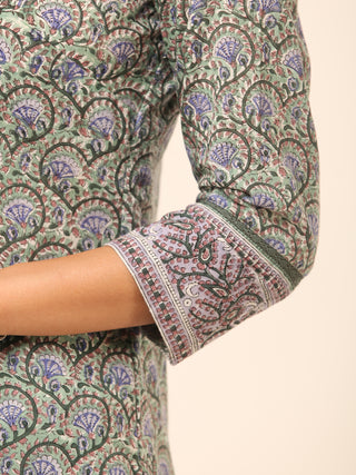 Harit Prerna Set Of Kurta Pant Dupatta
