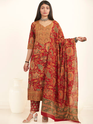 Jashn Mannat Set Of Kurta Pants Dupatta