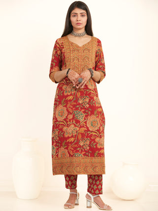 Jashn Mannat Set Of Kurta Pants Dupatta