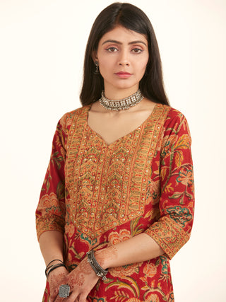 Jashn Mannat Set Of Kurta Pants Dupatta