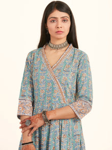 Jashn Rasam Set Of Angrakha Kurta Pants Dupatta