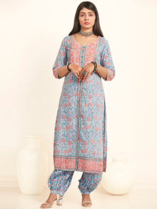 Jashn Raima Set Of Kurta Salwar Pants Dupatta