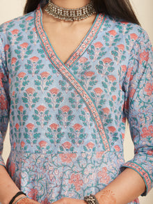 Jashn Yasmine Set Of Angrakha Kurta Pants Dupatta