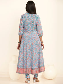 Jashn Yasmine Set Of Angrakha Kurta Pants Dupatta