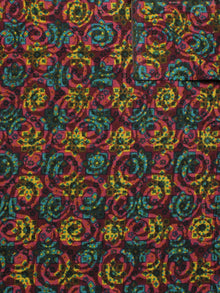 Multi Color Hand Block Printed Cotton Fabric Per Meter - F001F786