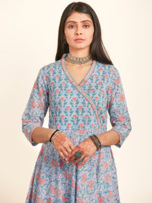 Jashn Yasmine Set Of Angrakha Kurta Pants Dupatta