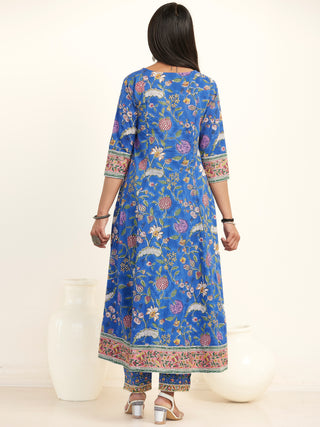 Jashn Rohini Set Of Angrakha Kurta Pants Dupatta