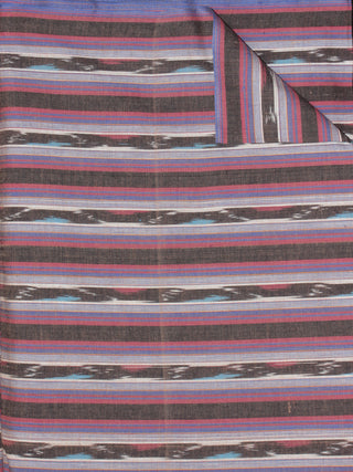 Pink Ivory Multi Color Pochampally Hand Weaved Ikat Fabric Per Meter - F0916733