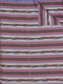 Pink Ivory Multi Color Pochampally Hand Weaved Ikat Fabric Per Meter - F0916733