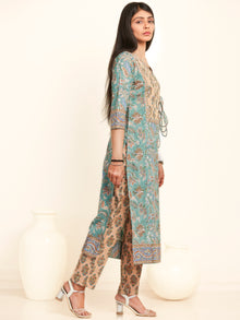 Jashn Suhana Set Of Kurta Pants Kota Doria Dupatta