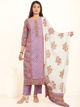 Jashn Kashvi Set Of Kurta Pants Dupatta