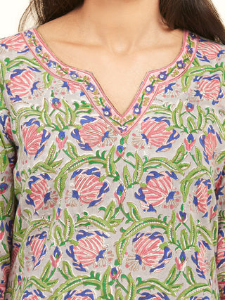 Jashn Aahana Set Of Kurta Pants Dupatta