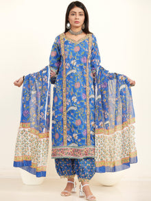 Jashn Ada Set Of Kurta Salwar Pants Dupatta