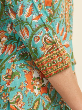 Jashn Ridhi Set Of Kurta Pants Kota Dupatta