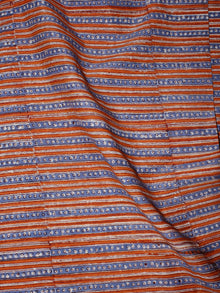Multi Color Hand Block Printed Cotton Cambric Fabric Per Meter - F0916361