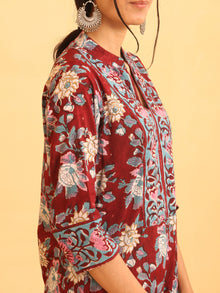 Utsav Raga - Set of Kurta Salwar Pants & Kota Dupatta - KS14E2592D