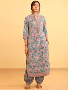 Utsav Sajoon - Kurta Salwar Pants & Dupatta - KS26A2577D