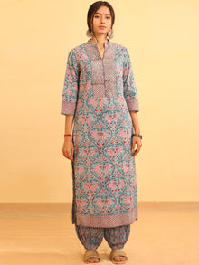 Utsav Sajoon - Kurta Salwar Pants & Dupatta - KS26A2577D