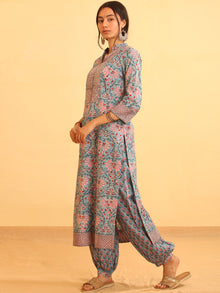 Utsav Sajoon - Kurta Salwar Pants & Dupatta - KS26A2577D