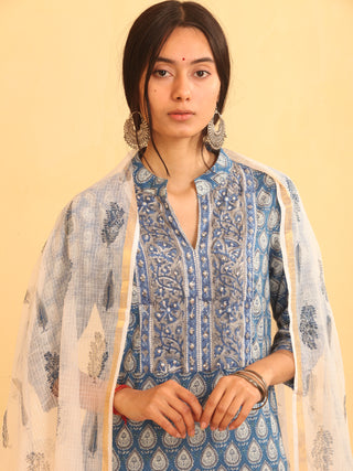 Nayab Faghir - Kota Dupatta - KD60L2543