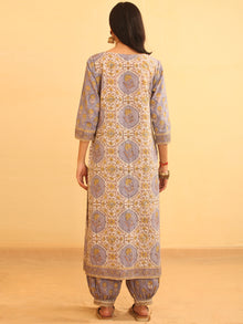 Rutba Faghir - Set of Kurta Pants & Dupatta - KS08A2599D
