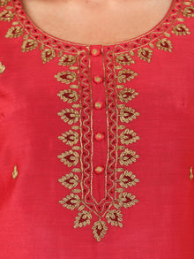 Utsav Resham Set Of Silk Kurta Pants Dupatta