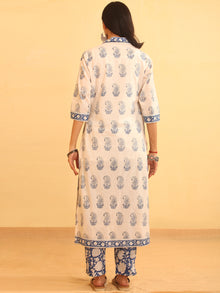 Rutba Jhalak - Set of Kurta Pants & Dupatta - KS12A2598D