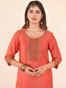Utsav Meera Chanderi Silk Kurta