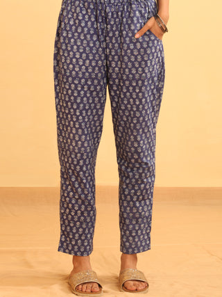 Rutba Charvi - Set of Kurta Pants & Dupatta - KS02A2594D