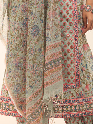 Nayab Aadab -  Kota Doria Dupatta - KD76E2556