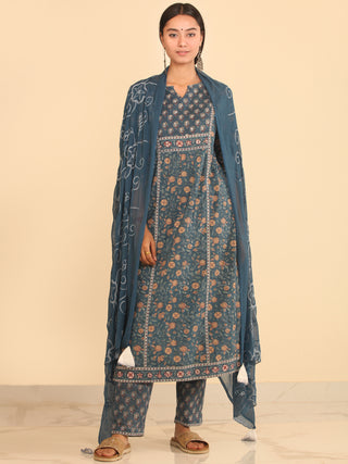 Nayab Areba - Kurta Pants & Dupatta - KS07A2562D