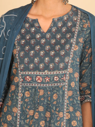 Nayab Areba - Kurta Pants & Dupatta - KS07A2562D
