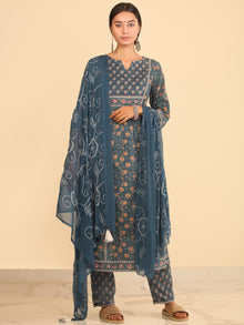 Nayab Areba - Kurta Pants & Dupatta - KS07A2562D