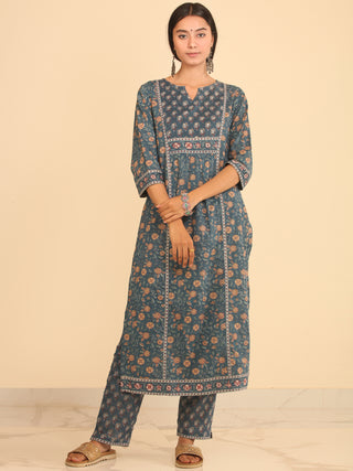 Nayab Areba - Kurta Pants & Dupatta - KS07A2562D
