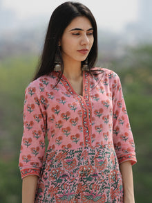 Nayab Anam - Set of Anarkali Kurta Pants & Dupatta - KS33E2540D