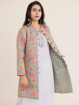 Shishir Maya Quilted Reversible Jacket