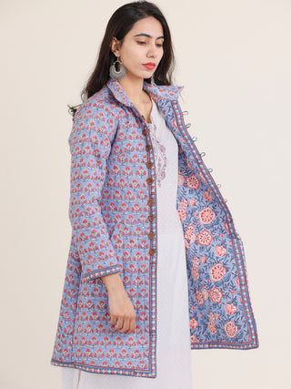 Shishir Zenu Quilted Reversible Jacket