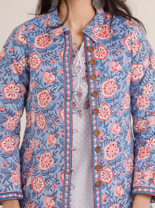 Shishir Zenu Quilted Reversible Jacket