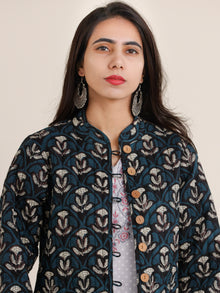 Shishir Jiyana Ajrakh Quilted Reversible Jacket