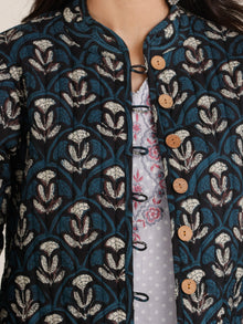 Shishir Jiyana Ajrakh Quilted Reversible Jacket