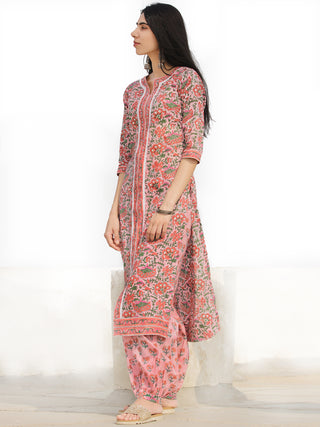 Nayab Ainy - Set of Kurta Salwar Pants & Dupatta - KS78J2540D