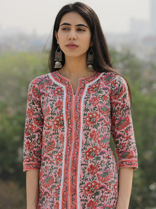 Nayab Ainy - Set of Kurta Salwar Pants & Dupatta - KS78J2540D