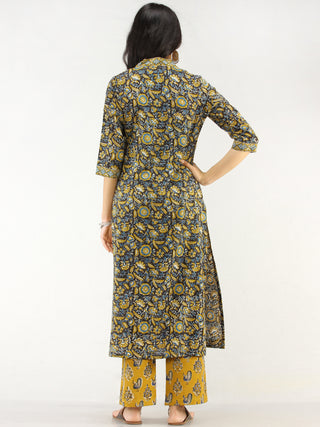 Bahaar Mehr - Set of Kurta Palazzo & Dupatta - KS45A2261D