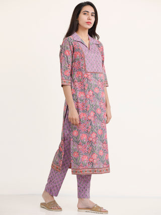 Jashn Diba Set Of Kurta Pants Dupatta