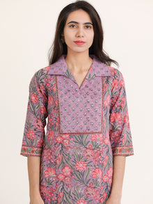 Jashn Diba Set Of Kurta Pants Dupatta