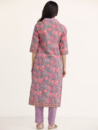 Jashn Diba Set Of Kurta Pants Dupatta