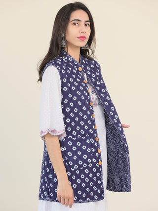 Shishir Rutba Quilted Reversible Sleeveless Jacket