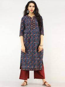 Bahaar Rafya - Set of Kurta Palazzo & Dupatta - KS46A2256D